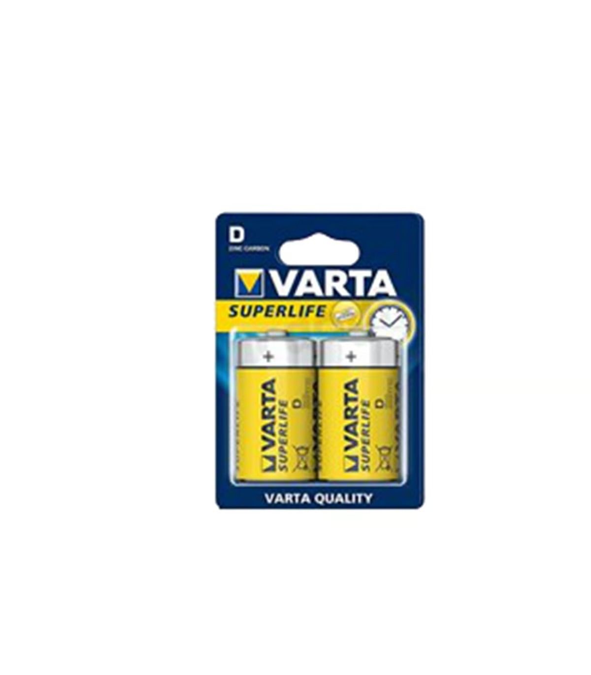 Varta Superlife Büyük Pil 1.5V 2li