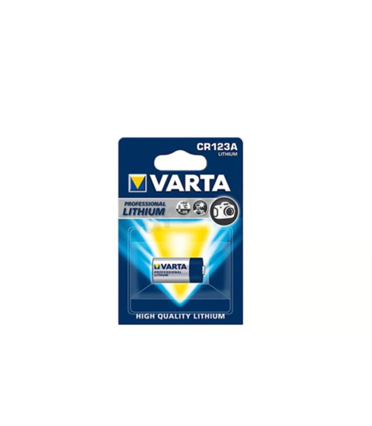 Varta CR123A 3V Foto Pro Lityum Pil
