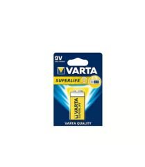 Varta Süperlife 9V Çinko Karbon Blok Pil