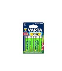 Varta Şarj Edilebilir 3000 mAh D Büyük Boy Pil