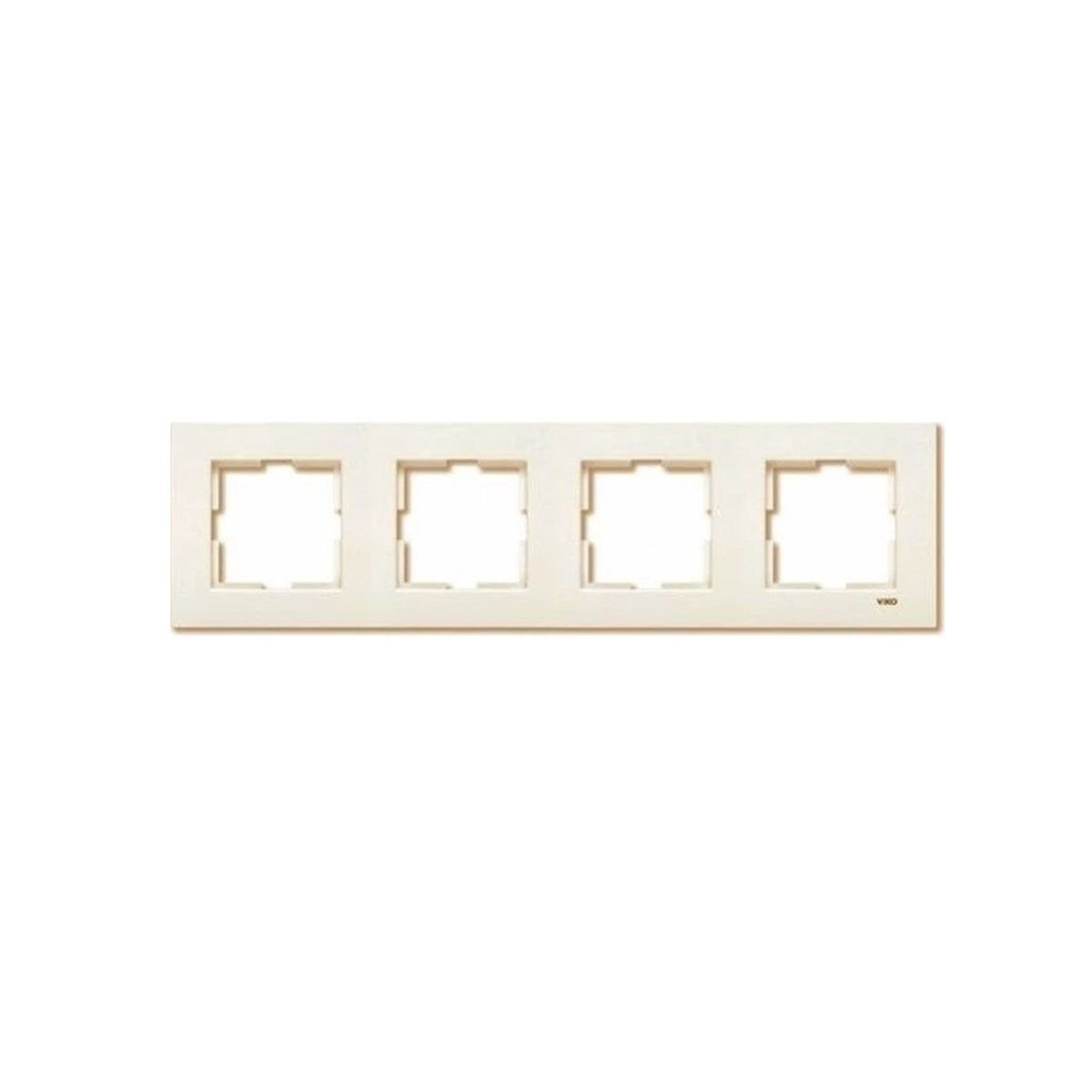 Viko Karre Krem Dörtlü Yatay Çerçeve