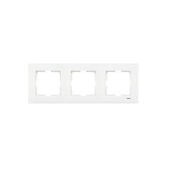 Viko Karre Beyaz Üçlü Yatay Çerçeve