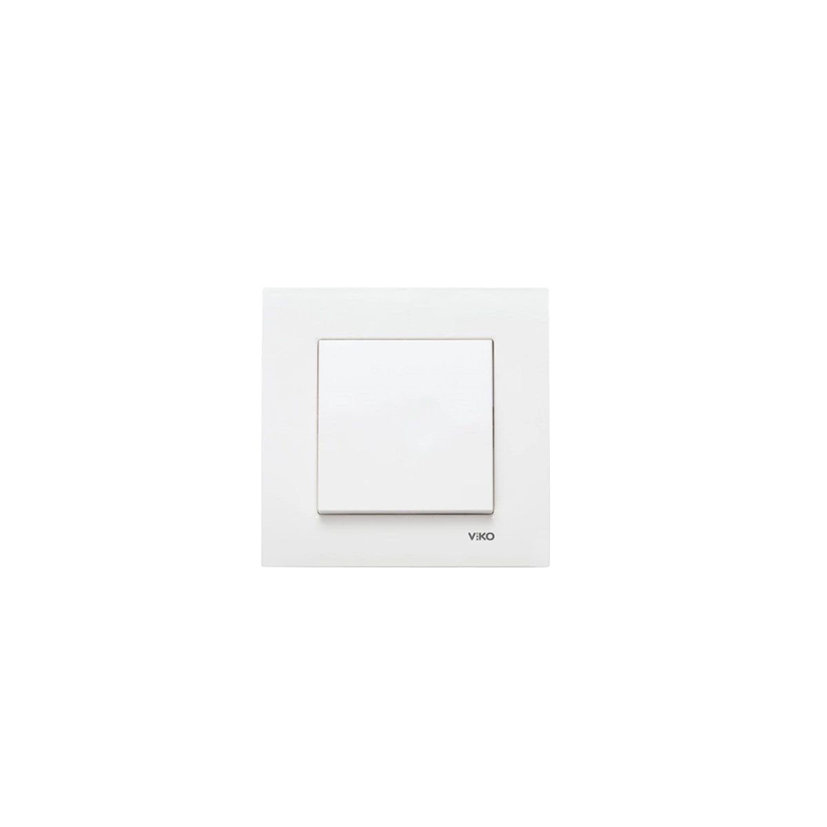 Viko Karre Beyaz Anahtar Çerçevesiz
