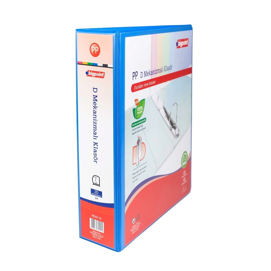 2D Mekanizmalı Klasör 7 cm Mavi