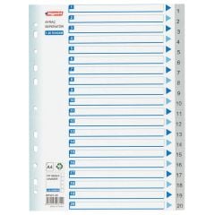 PP Seperatör 1-20 Rakamlı