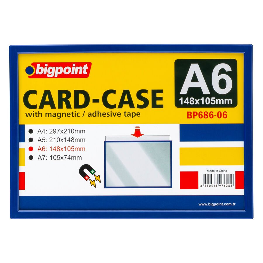 A6 Mıknatıslı(Magnetic) Afiş Muhafaza Kabı