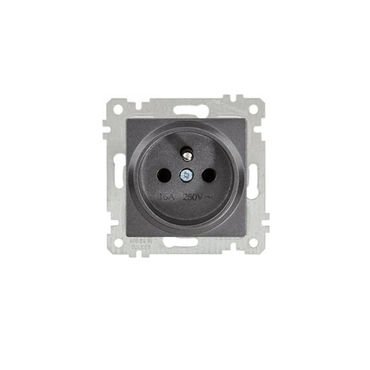 Mutlusan Rita Antrasit Topraklı Priz