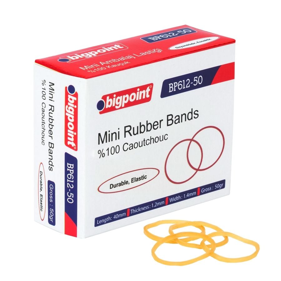 Mini Ambalaj Lastiği 50 Gram %100 Kauçuk