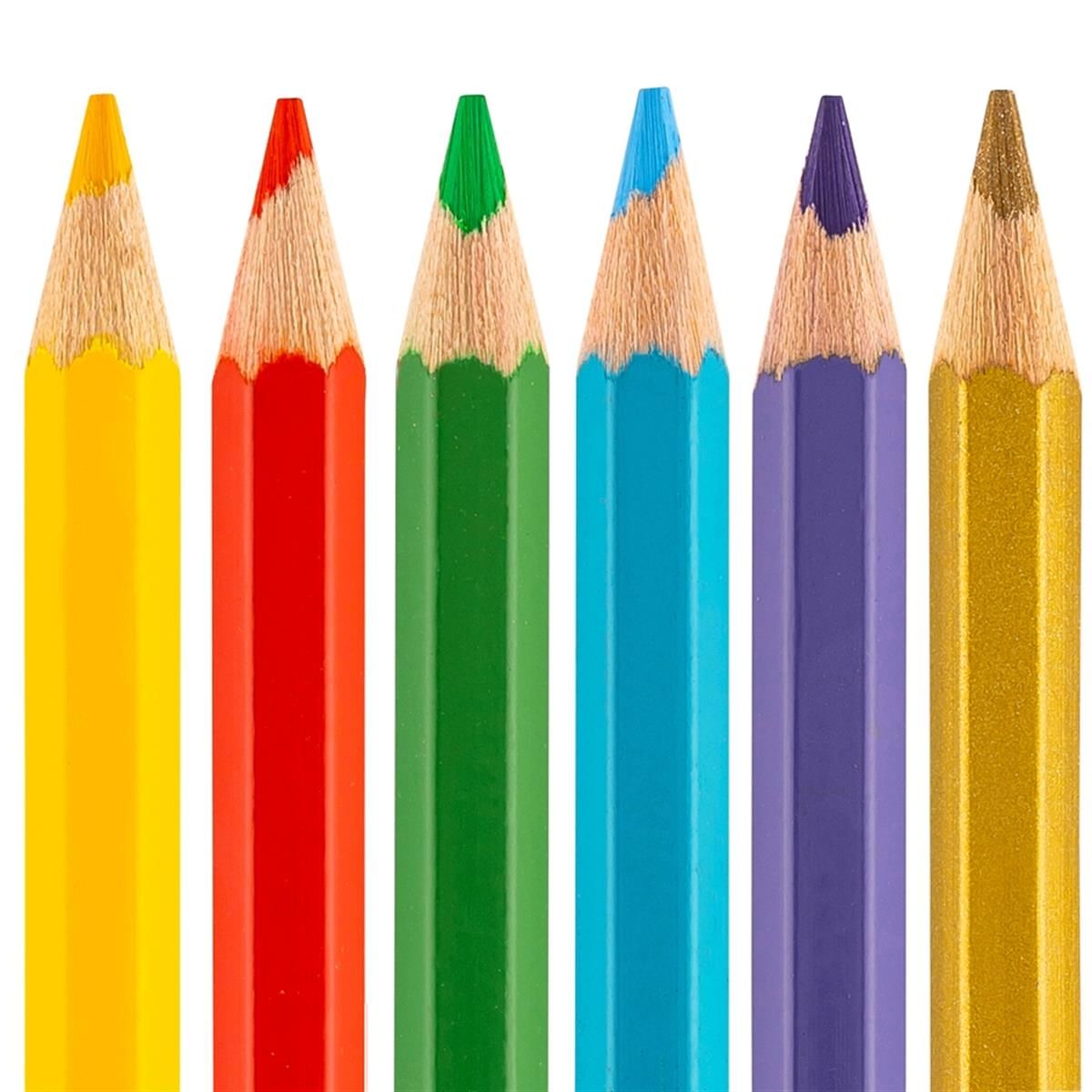 Bigpoint Metal Tüpde Kuru Boya Kalemi 24 Renk