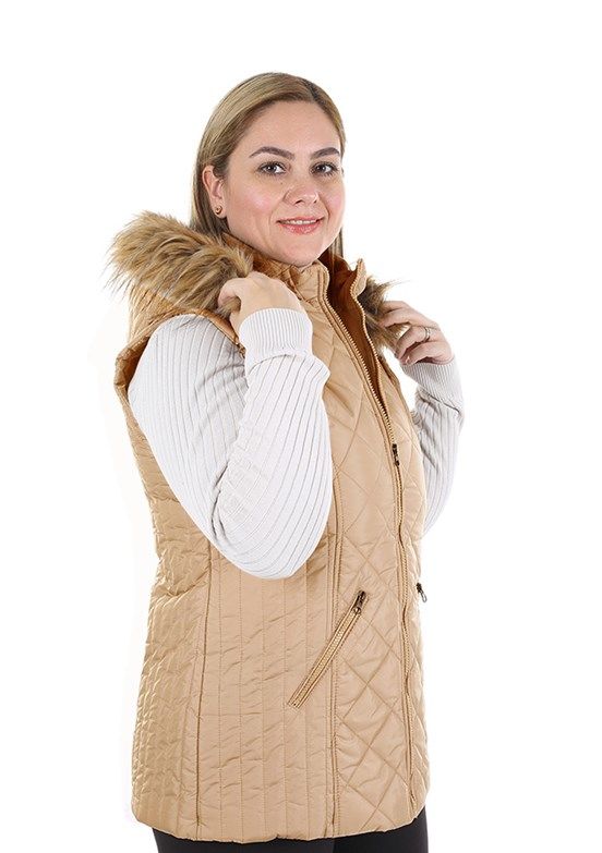 Dior Kadın Kapüşonlu Yelek