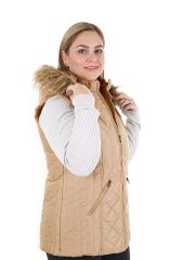 Dior Kadın Kapüşonlu Yelek