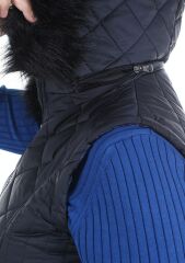 Dior Kadın Kapüşonlu Yelek