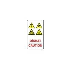 Dikkat 15x25 Cm