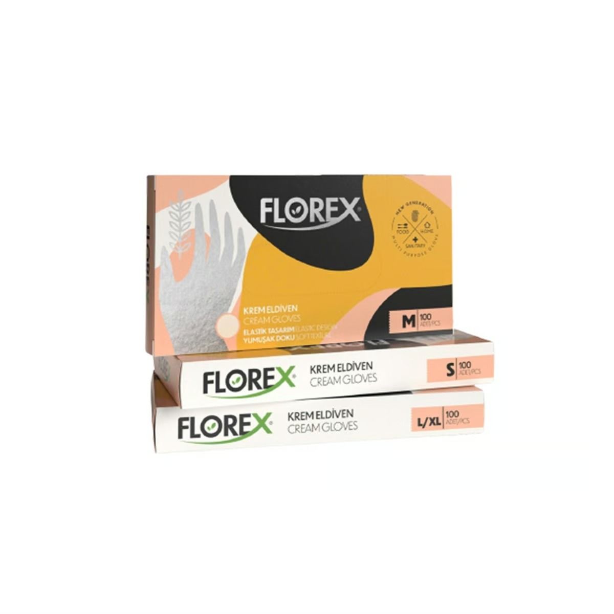 Florex Eldiven Krem 100'lü Paket