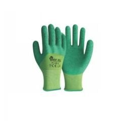 Bay-el Kokusuz Pütürlü Yeşil Eldiven