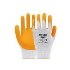 Beybi PN3 Sarı Nitril İş Eldiveni